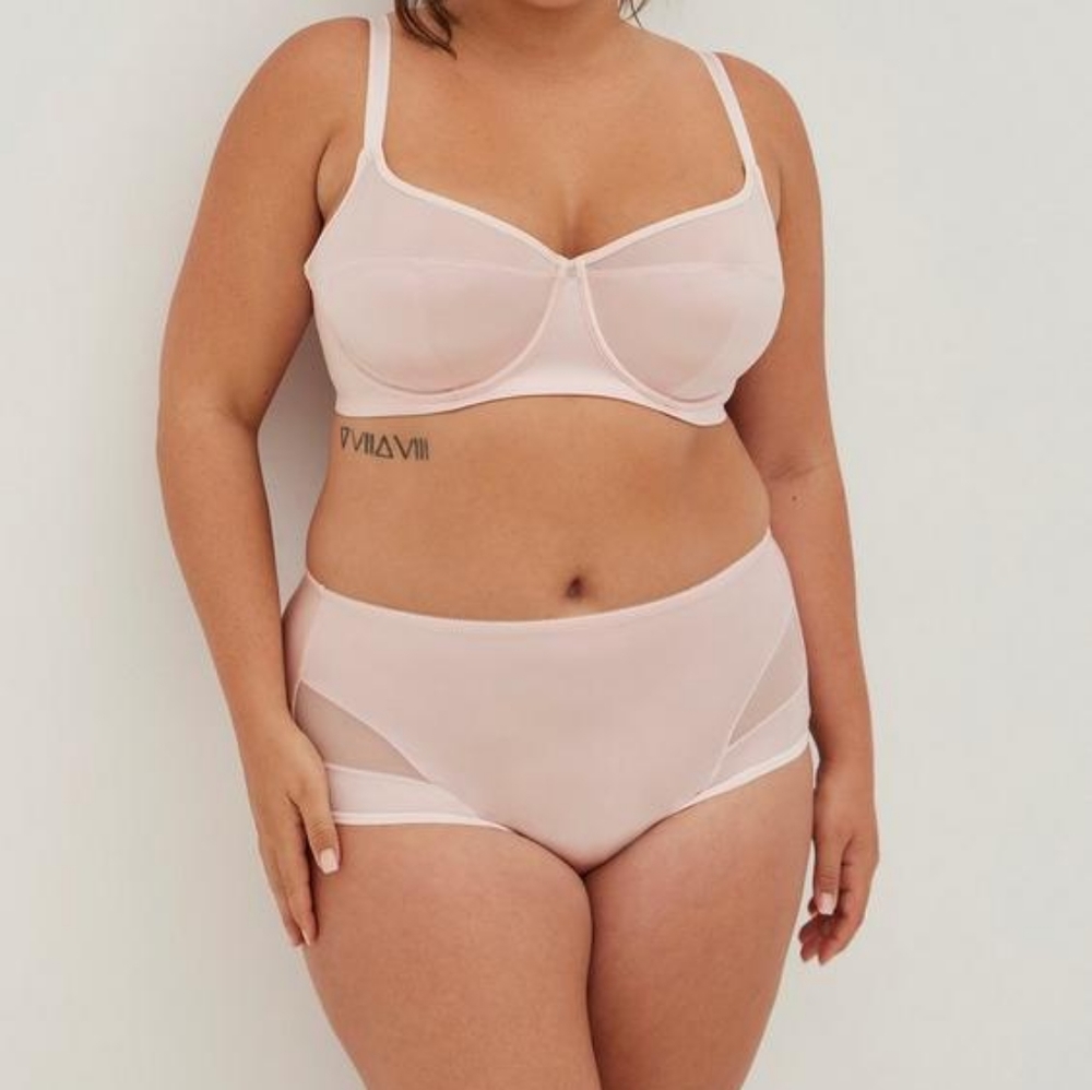 Torrid Size 1 Shine Microfiber Mid-rise Brief Panties